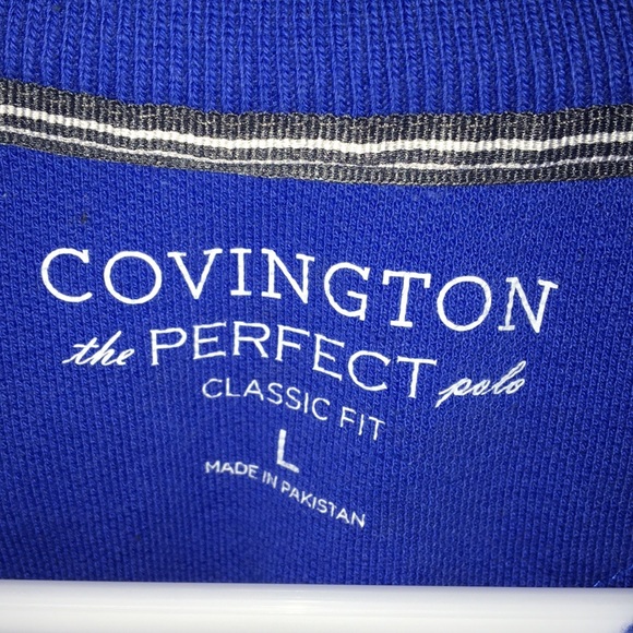 Covington 3 button polo. Size Large. Like new. - Picture 3 of 3
